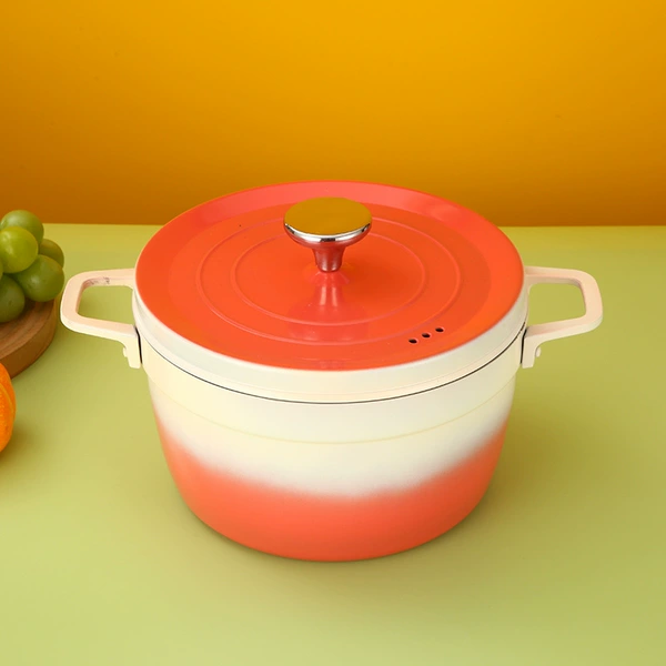 Gradient White Orange