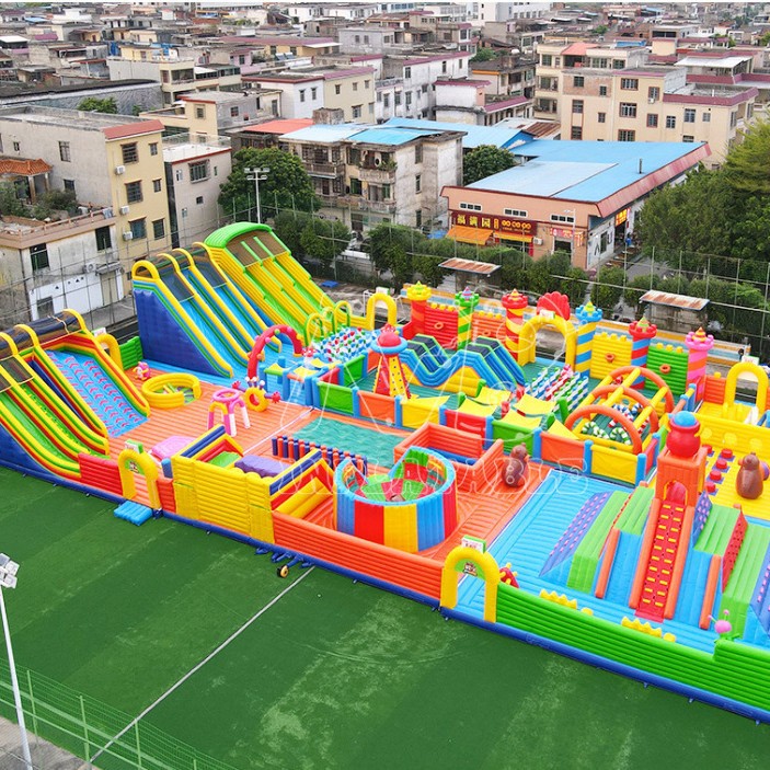 Naughty Fort parque infantil centro comercial atrio equipos de parque infantil interior piscina trampolín instalaciones de entretenimiento inflables