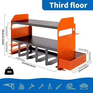 Ready-Made Multi-Functional Power Tool Storage Rack, Various Screwdriver and Wrench Storage Racks, Tool Display Racks