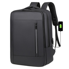Men's Laptop Dual-Back Multi-Function Large Capacity Commuter Backpack Cross-Border Men's Multi-Function Men's Dual Shoulder Bag