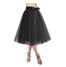 欧美网纱半身裙tulle skirt蓬蓬裙成人亚马逊跨境tutu短裙洛丽塔