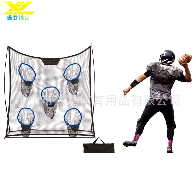 Фабрика Прямые поставки Портативный регби чистой подвижной четыре точки регби бросать практике чистой тренер чистой