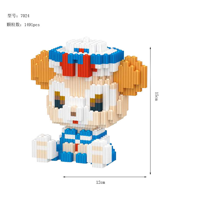 儿童积木益智拼装玩具兼容乐高微颗粒公仔玩具小颗粒公仔玩具礼物|undefined