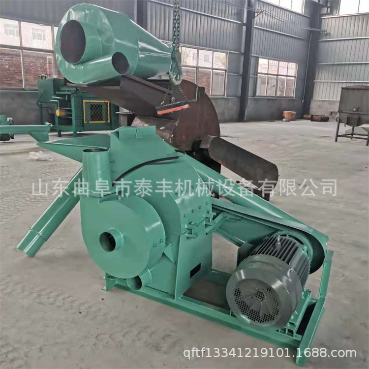 豆粕杂粮大型打料机 工业盐粉碎机 喂鸡鸭猪青饲料发酵饲料粉碎机
