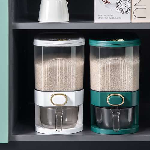 Rice bucket household insect-proof and moisture-proof sealed rice tank rice box food-grade rice storage box flour miscellaneous grain storage tank