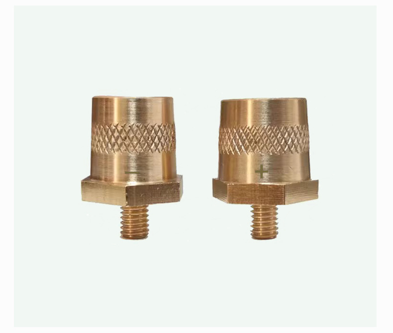 Car Battery Reducing Head 8mm Internal Thread to Standard Pile Head British 3/8 External Thread Connector Modification Accessories