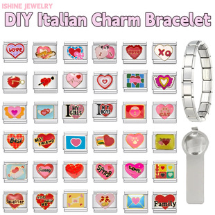 ģ�K���DIY�펧���ĈD��ԭ���OӋdiy Italian Charms Bracelet