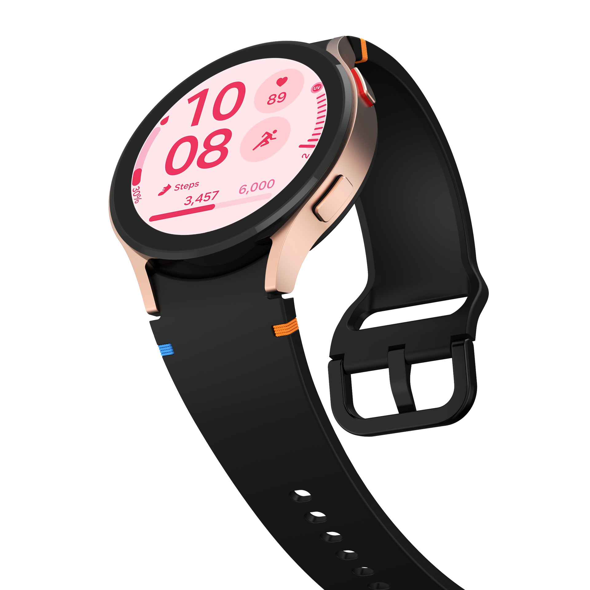 This is suitable for replacing the curved seam plain texture of the watch strap on Samsung watch7, watchFE, watch6 and watch5 undefined