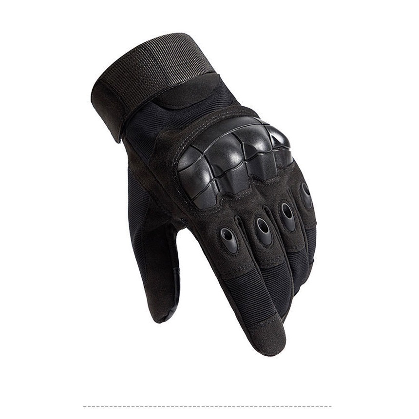 Guantes tácticos de dedo completo de capa blanda dedo largo O-registro de pantalla táctil escalada de roca antideslizante y desgaste soldados especiales de combate