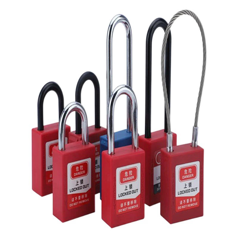 Замок промышленной безопасности типа Gexin Bedi инженерный пластиковый замок изоляция силовое оборудование отключение блокировки тег блокировки
