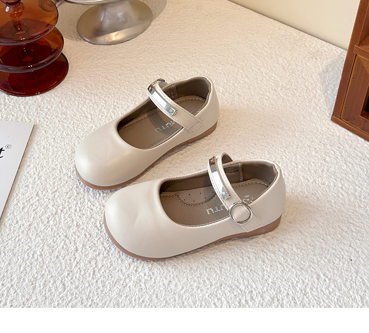 Mädchen Ballerinas Aus Weichem Lederimitat Mit Schleife_voghion.com