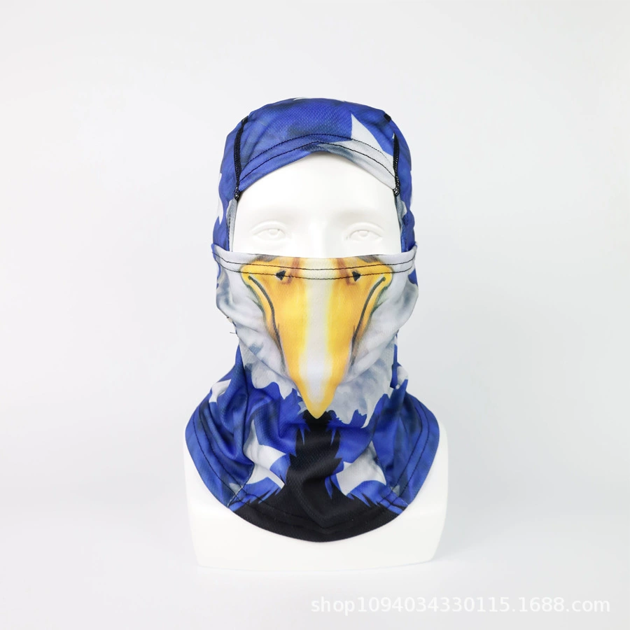 Новая летняя маска-балаклава для велоспорта 2025 года в европейском и американском стиле, солнцезащитная, дышащая и комфортная.