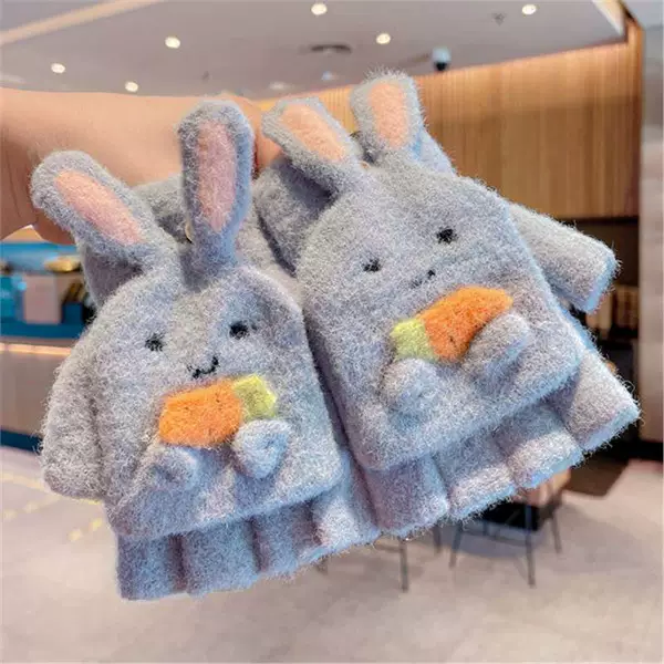 \6-12 years old/super cute blue carrot rabbit