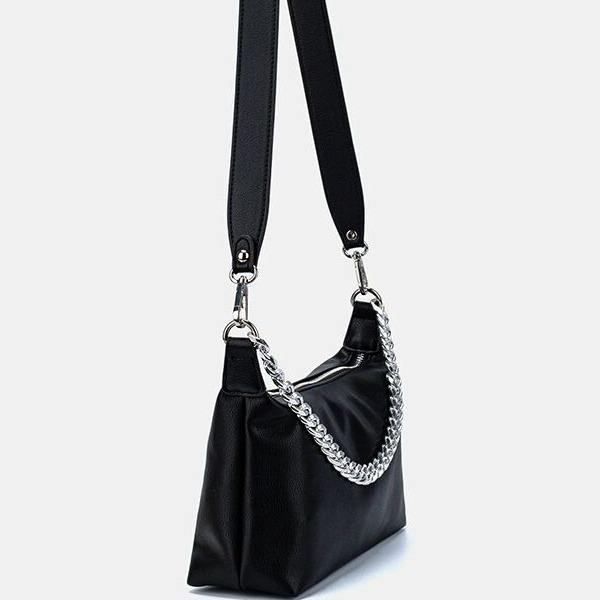 Borsa a spalla donna, elegante baguette alla moda stile francese_voghion.com