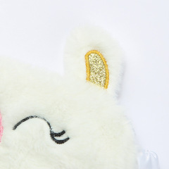 New Cute Creative Panda Eye Mask, Light Blocking Protective Crown Gray Bear Sleep Cartoon Soft Eye Mask Gift Wholesale