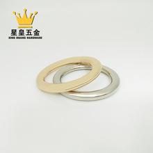 箱包服饰手袋金属配件 锌合金五金压铸扣扁圆圈 圆扣32MM