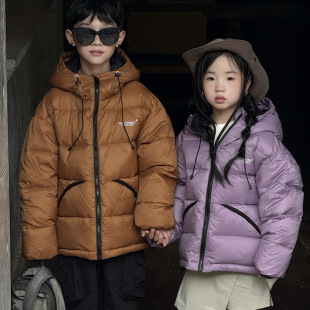 Autumn and Winter Off-Season Cold-Proof Clothing for Boys and Girls, Winter Style, Medium and Large Children's Outdoor Mountain Style Bread Jackets Wholesale