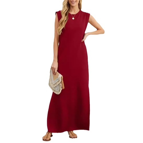 Ladies Summer Casual Loose Long Dress