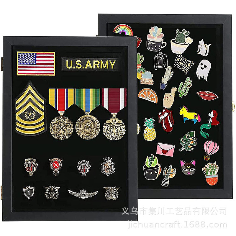 Amazon Cross-Border Jewelry Badge Enthusiasts Display Photo Frame Medal Jewelry Medal Collection Living Room Wall Frame Amazon Cross-Border Jewelry Badge Enthusiasts Display Photo Frame Medal Jewelry Medal Collection Living Room Wall Frame