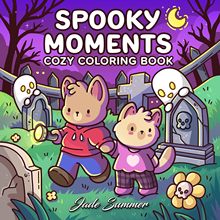 ��ʥ���¿�Ϳɫ��Spooky Cutie Coloring Book Paperback��ͼ��