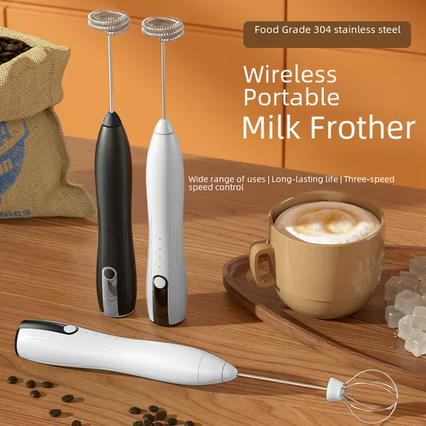 Electric wireless eggbeater blender small handheld charging automatic egg white cream cake delivery free shipping