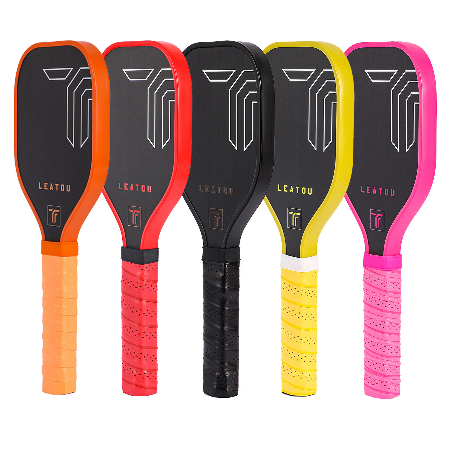 2026 New Carbon Fiber Pickleball Racket, Colorful Vibrant Series, Outdoor Sports Racket for Competition and Training