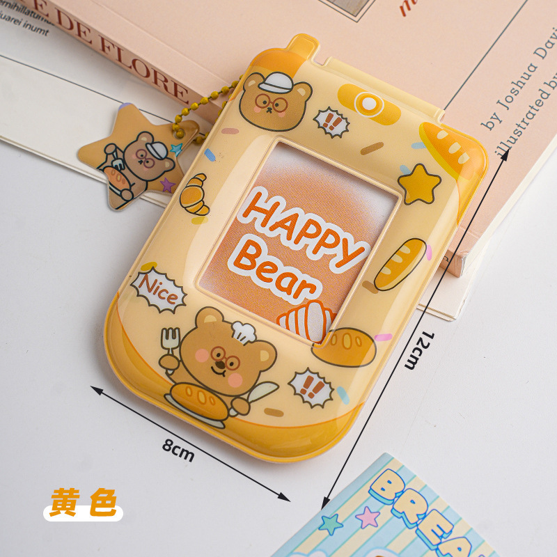 萌萌小灵通创意学生小卡卡套公交卡门禁饭卡校讯通加厚卡包挂件|undefined