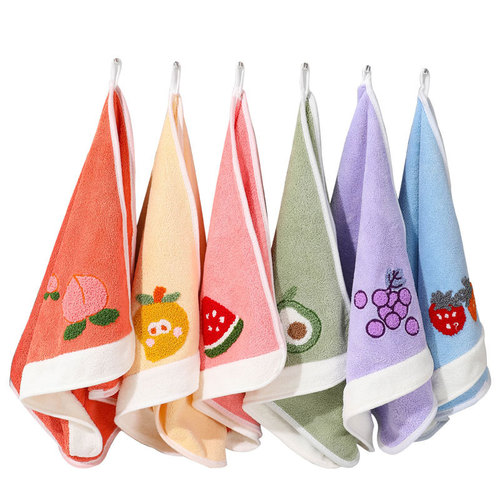 Amazon Cross-border Custom Coral Velvet Face Towel Home Use Soft Bath Absorbent Gift Towel Wholesale