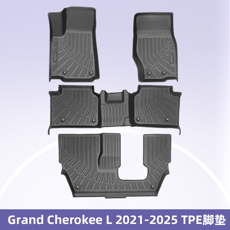 Para Grand Cherokee L 2021 - 2025 3D TPE para todo el tiempo