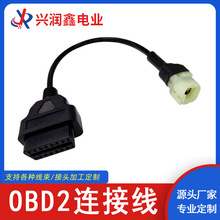 OBD2�B�Ӿ�16PINĸ�^�D����4pin늇�Ħ��܇�z�y���D�Q��OBD�D�Ӿ�