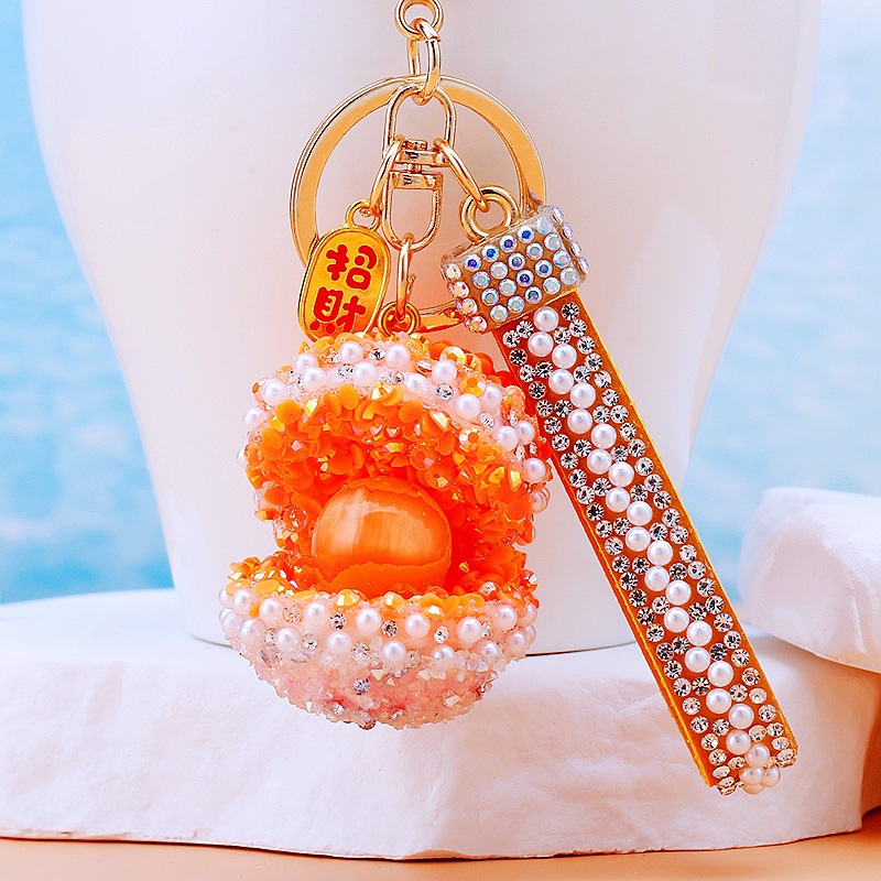 A832 Cornucopia Shell Candy Orange