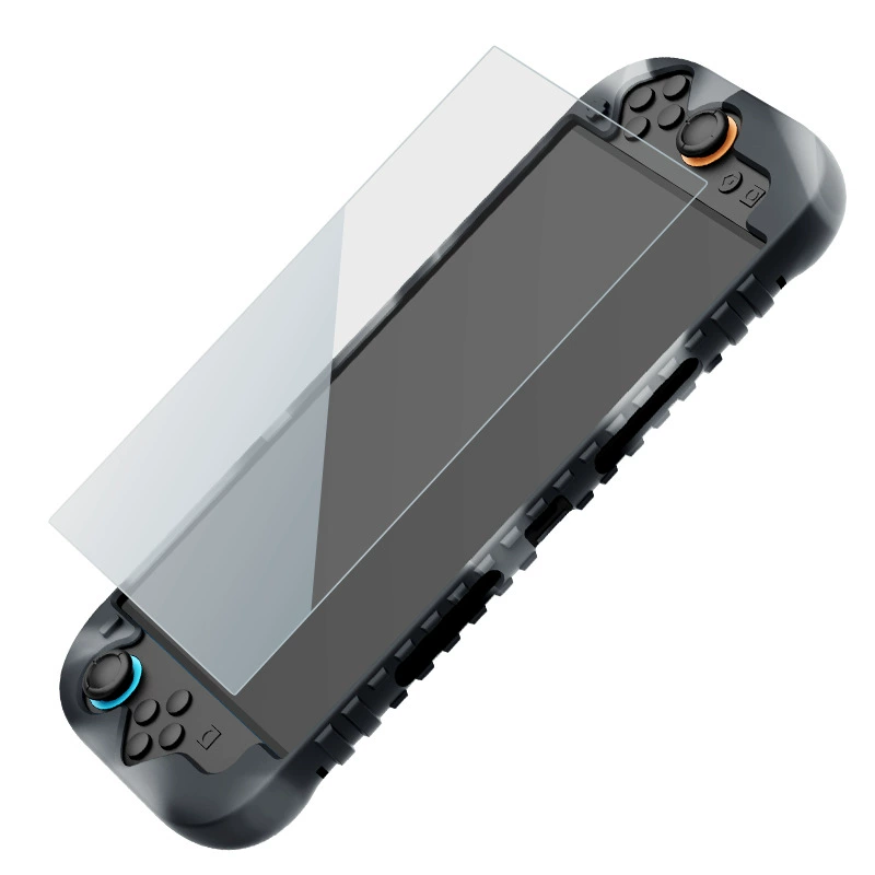 Камуфляжный силиконовый набор для консоли Switch 2 поколения, защита для корпуса NS2, анти-пальчиковое защитное стекло 2-в-1