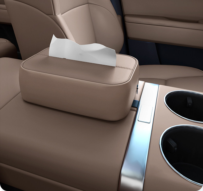 Suitable for Aito M9 Car Tissue Box, 24 Models of Tissue Boxes for the Center Console, Car Seat Back Tissue Holder, Interior Accessories