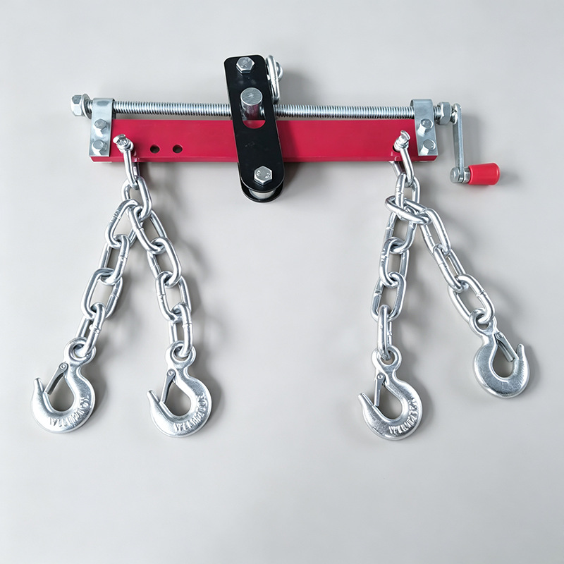 Customized car engine balancing stand, repair hoist, balancing stand, automotive maintenance tools with hook, engine hoist, machine repair