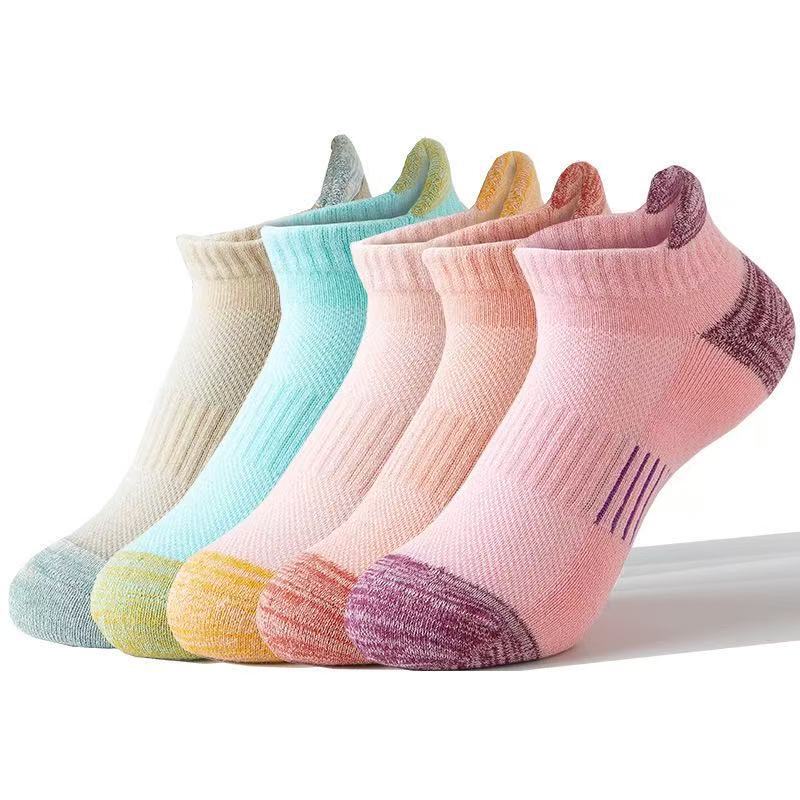 Cross-Border Socks, Spring and Summer Thin Sports Socks for Women, In-Stock Short Socks, Same Style as Amazon, Large Size, Foreign Trade Wholesale Ankle Socks