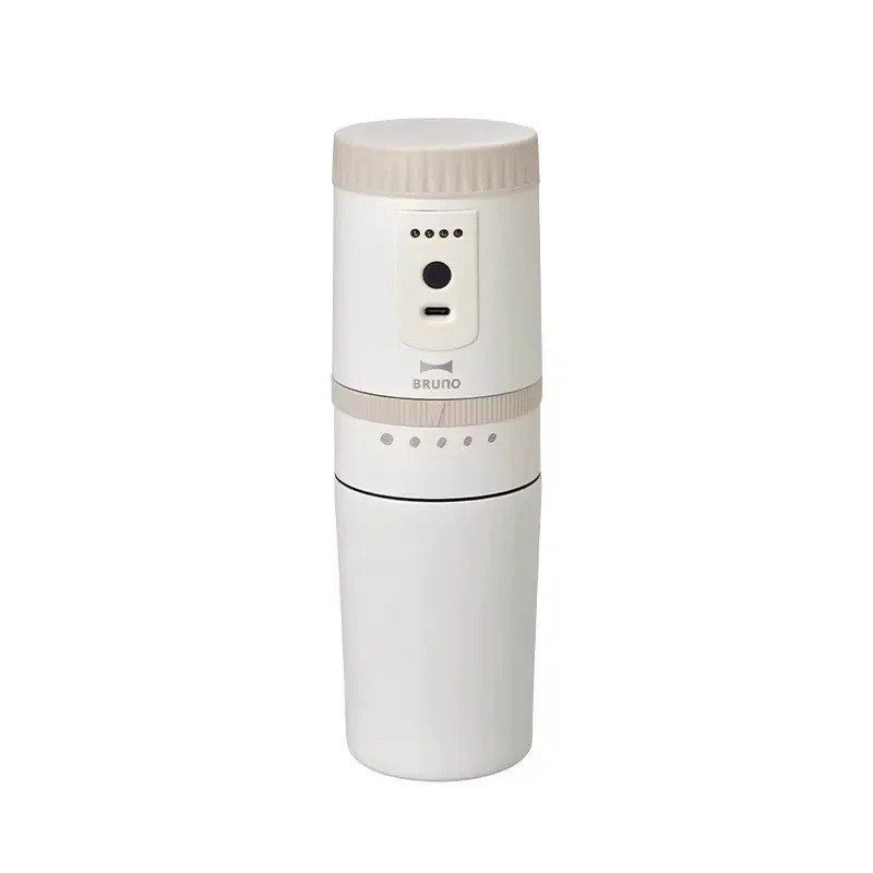 BRUNO ポータブルコーヒーマシン充電と粉砕オールインワン家庭用屋外挽きたてポータブルコーヒーカップ旅行や出張用|undefined