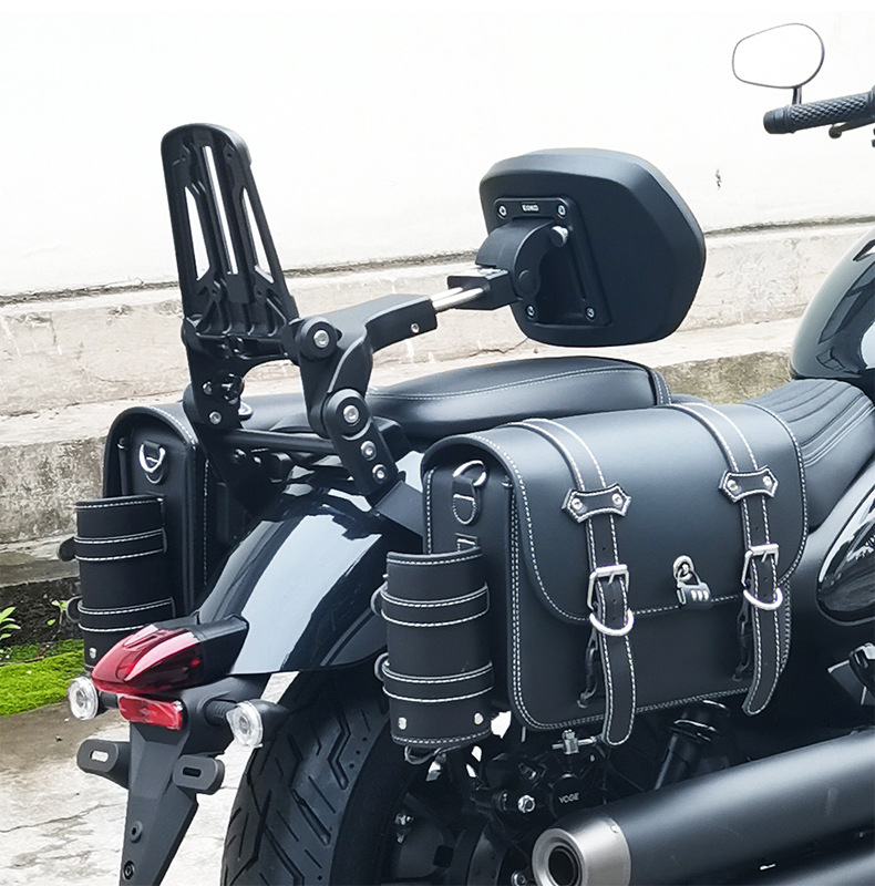 Suitable for 26 Models of Wuji Cu -149.999999999% off Motorcycle with Telescopic Driver and Passenger Backrests, Modified Parts for Motorcycle Seats