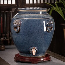 加厚密封陶瓷酒坛子30斤50/100/200斤景德镇窖藏泡酒缸酒瓶罐