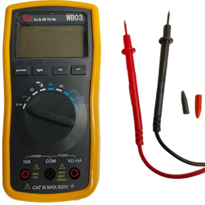 防爆数字万用表 型号:WB03