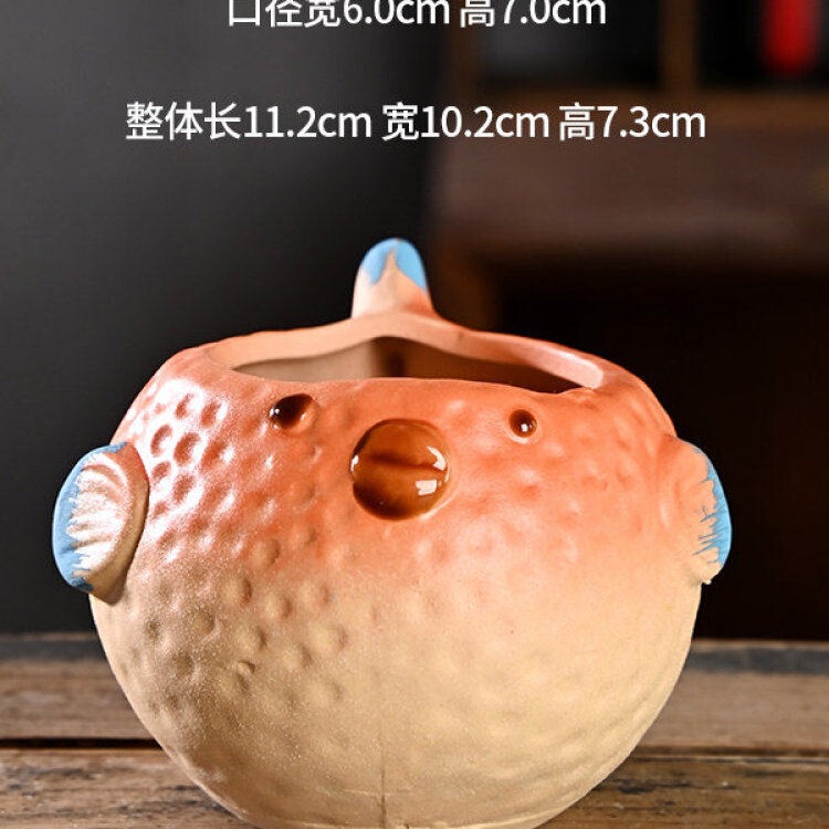 Creative Dolphin-Shaped Animal Succulent Flower Pot, Ceramic Home-Use Breathable Coarse Pottery Root-Controlling Pot, Special Clearance Sale Creative Dolphin-Shaped Animal Succulent Flower Pot, Ceramic Home-Use Breathable Coarse Pottery Root-Controlling Pot, Special Clearance Sale