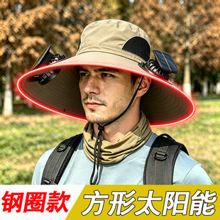 电风扇帽子