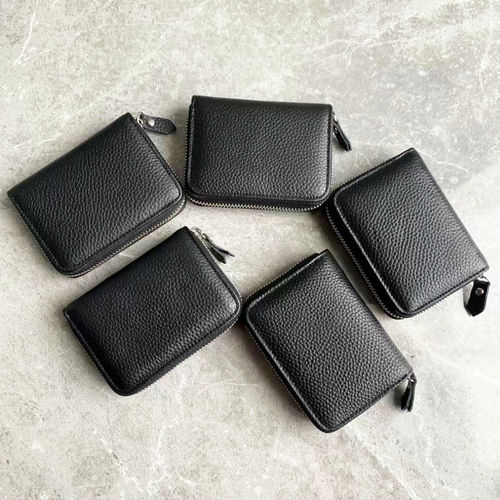 Organ card bag, multiple card slots, card holder, large capacity ID, driver's license, compact card holder, men's and women's multi-functional casual coin purse