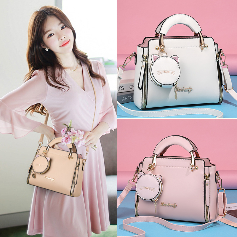 Versatile Large-Capacity Fashionable Women's Bag Cross-Border New Ins One-Shoulder Cross-Body Satchel Popular Style