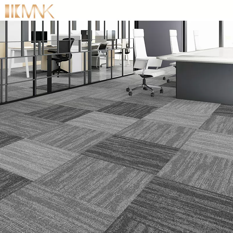 办公室地毯全铺会议室写字楼商用耐脏易打理无纺布方块地垫PE商务
