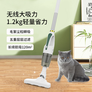 Cross-Border Convenient Hot-Selling Wireless Household Handheld Vacuum Cleaner Small Mini High-Power Strong Suction Factory Direct Sale