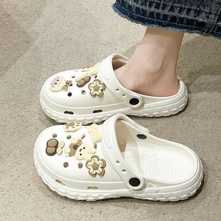Medical Shoes Men's Summer Outer Wear 2025 New eva High-rise Non-slip Couple Nurse Slippers for Women