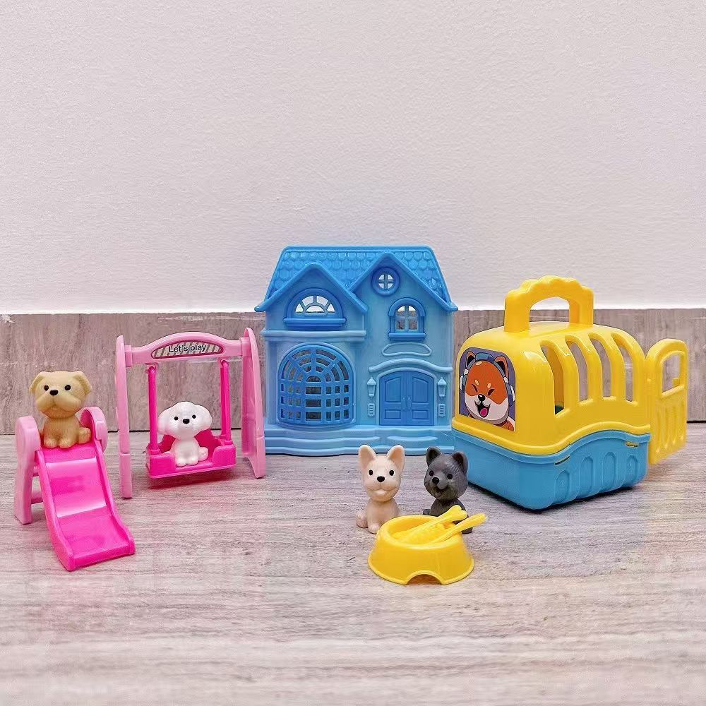 Игрушки для домашних животных, сцены купания, имитация кормления
