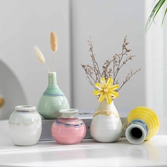 2025景徳鎮ins風創意北欧現代シンプル家庭装飾品小清新文芸陶磁器ミニ