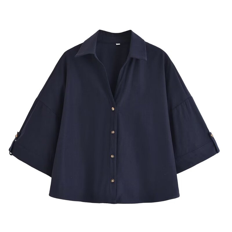 ZR 外国貿易卸売ヨーロッパとアメリカンスタイルの婦人服ファッションシンプルなシャツカジュアルショーツ 8372226 8372444|undefined