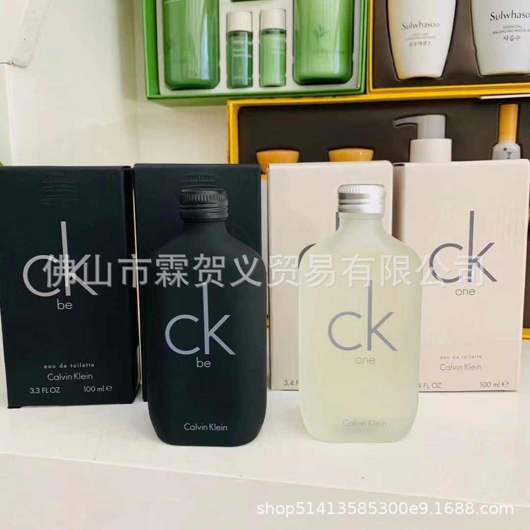 Ck one Unisex Men's and Women's Foreign Trade Gulong perfume 100ml Fragrance Fresh and durable hair wholesale